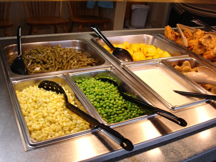 Шведский стол обед