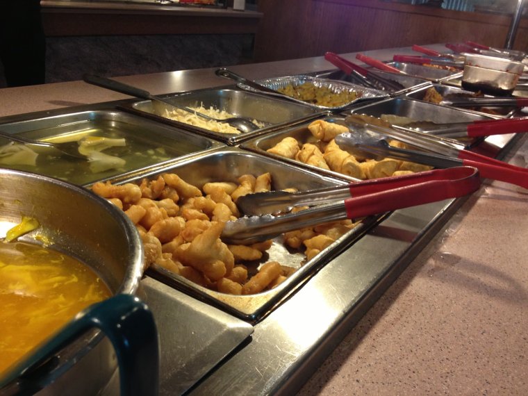 Шведский стол для китайцев