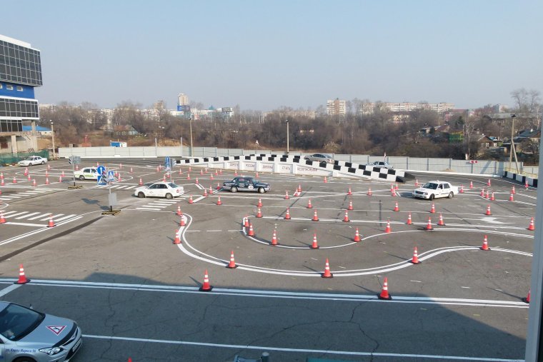 Варшавское шоссе 170д площадка для экзамена