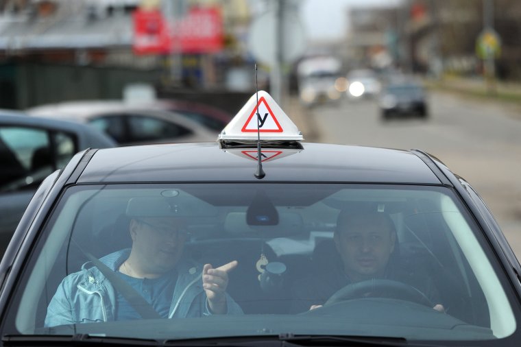 Учебная езда в городе