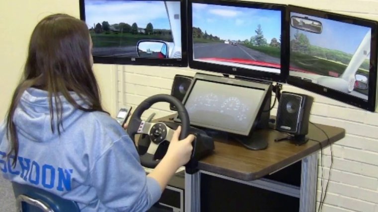 Экзамен в автошколе