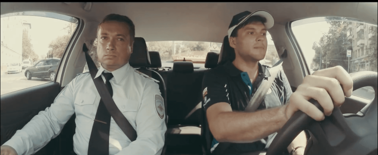 Однажды в России экзамен в ГАИ город