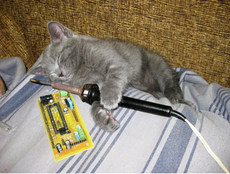 Прикольный паяльник