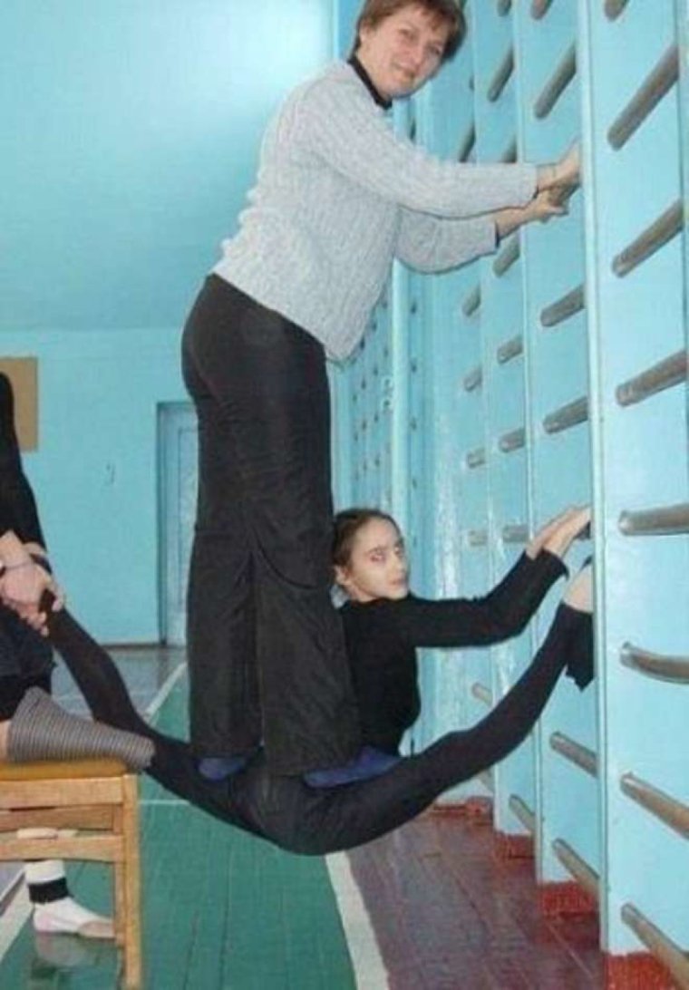 Шпагат прикол