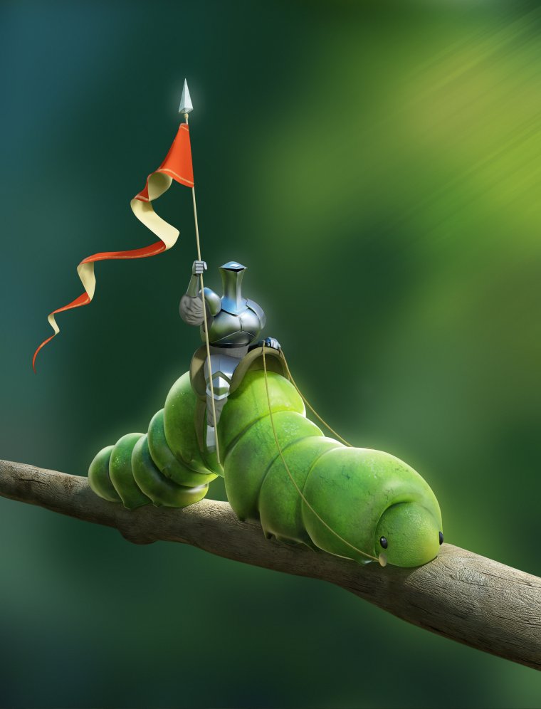 Холон Найт гусеничка