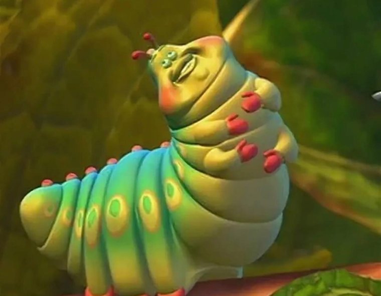 Пьяная гусеница