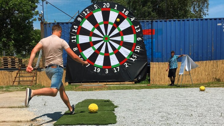 Мяч для футбольного дартса