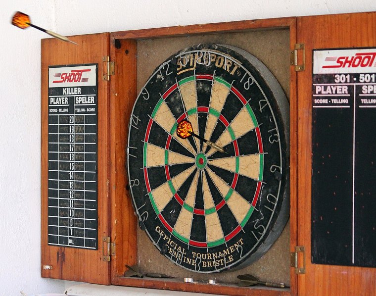 Смешной дартс