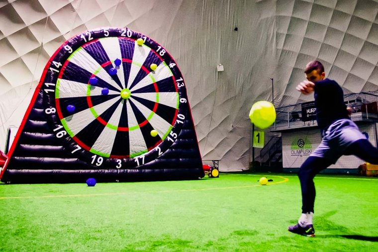 Аттракцион футбольный дартс