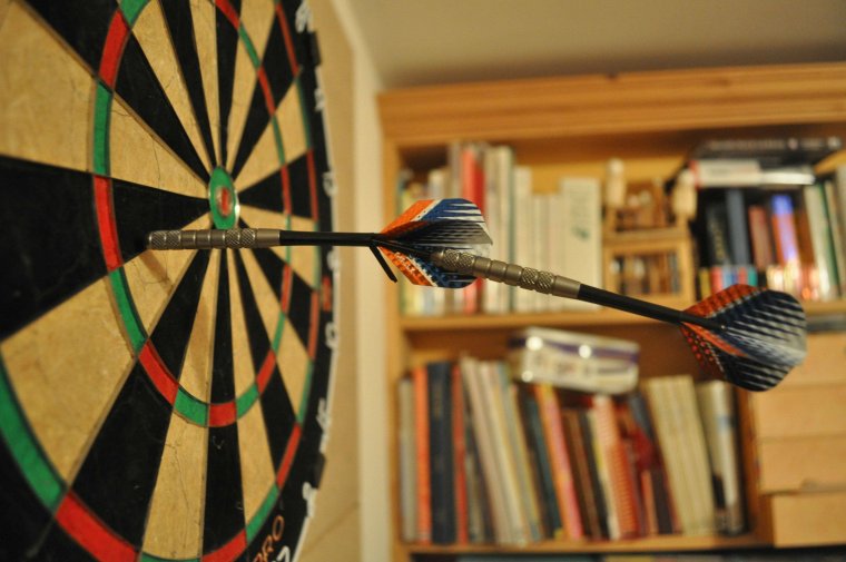 Смешной дартс
