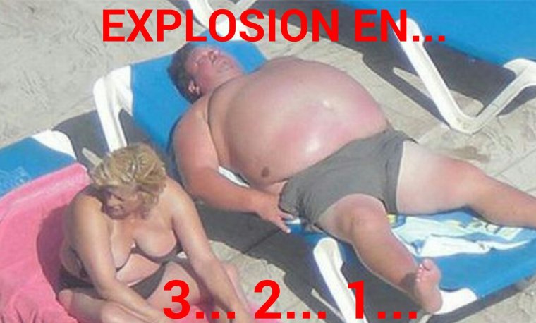 Жирный на лежаке