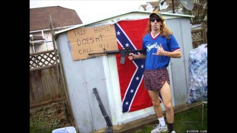 Американские деревенщины с оружием