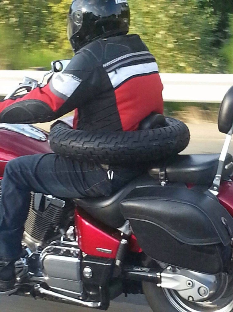 Приколы с мотоциклами