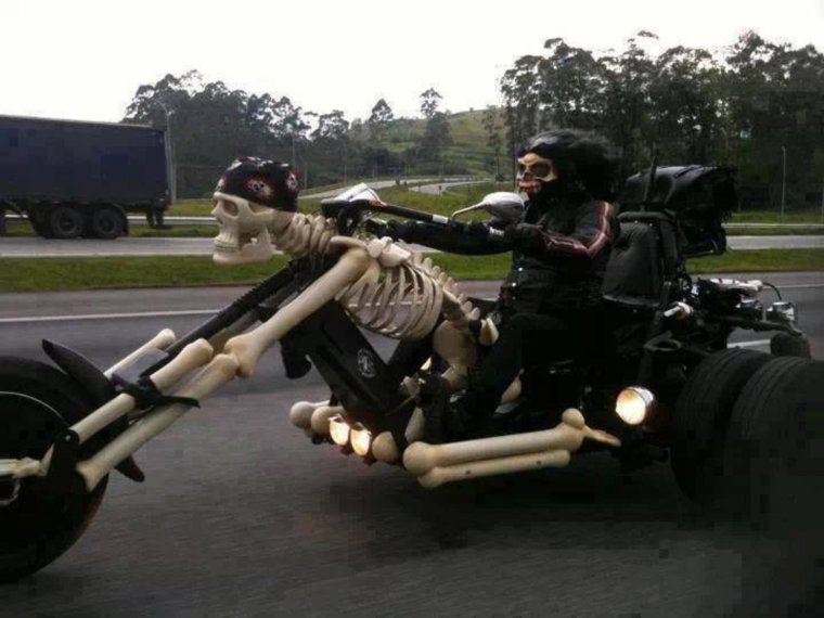 Приколы про байкеров