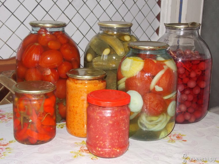 Открытка заготовки на зиму