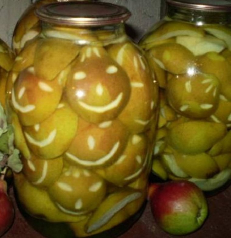 Консервирование груш