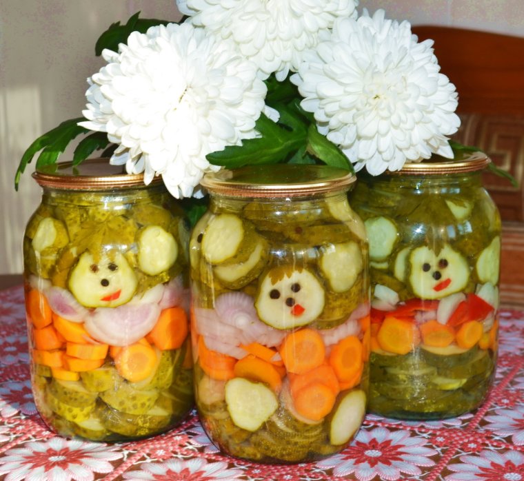 Украшения для банок с консервацией