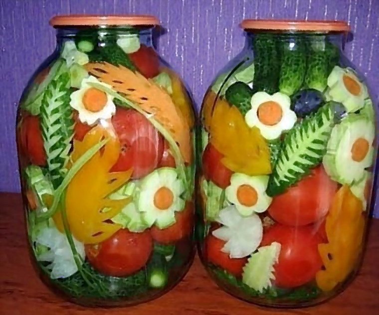 Консервация овощей