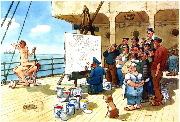 Пьяный моряк