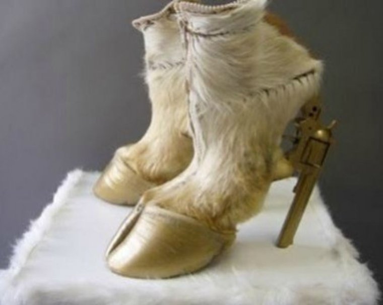 Смешные туфли женские