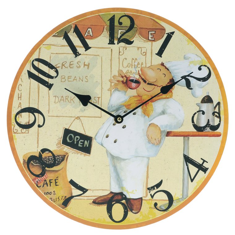 Часы настенные повар