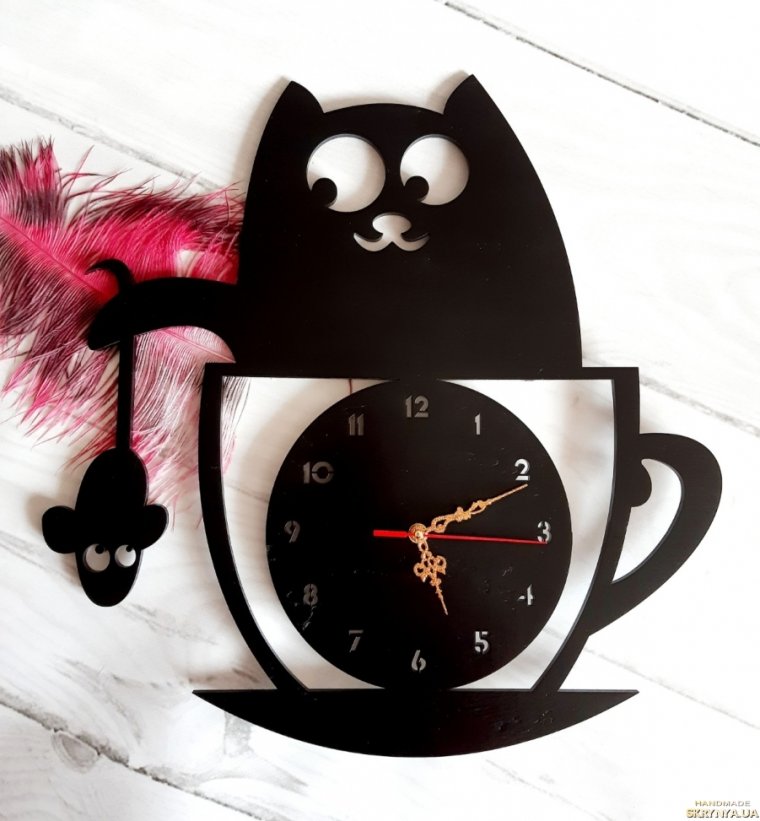 Прикольные настенные часы