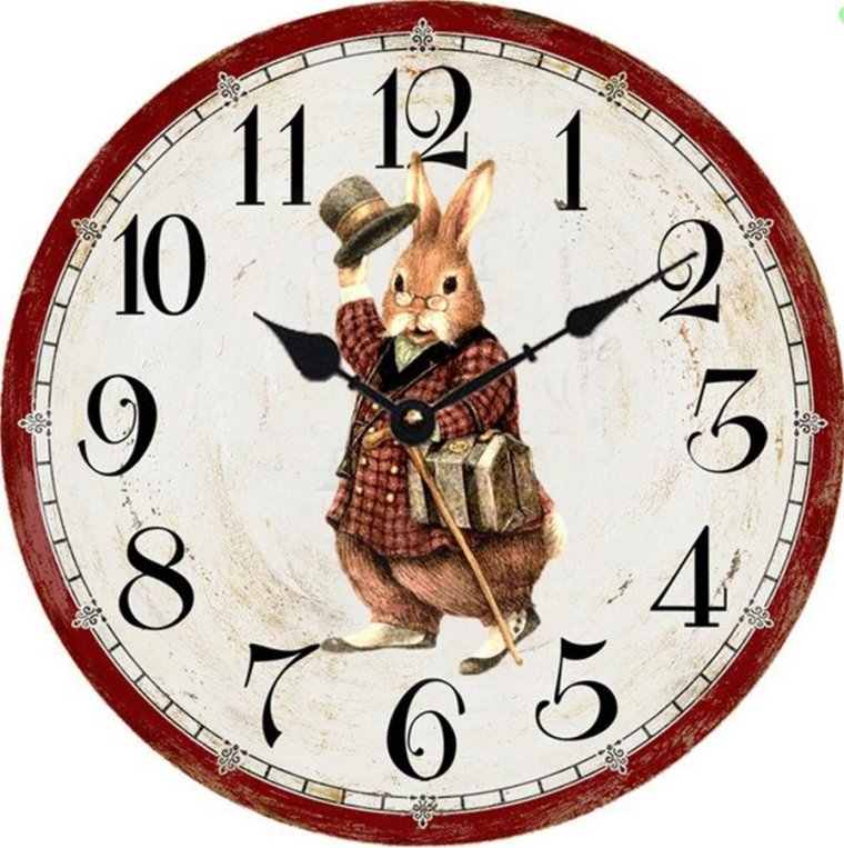 Циферблат часов для декупажа