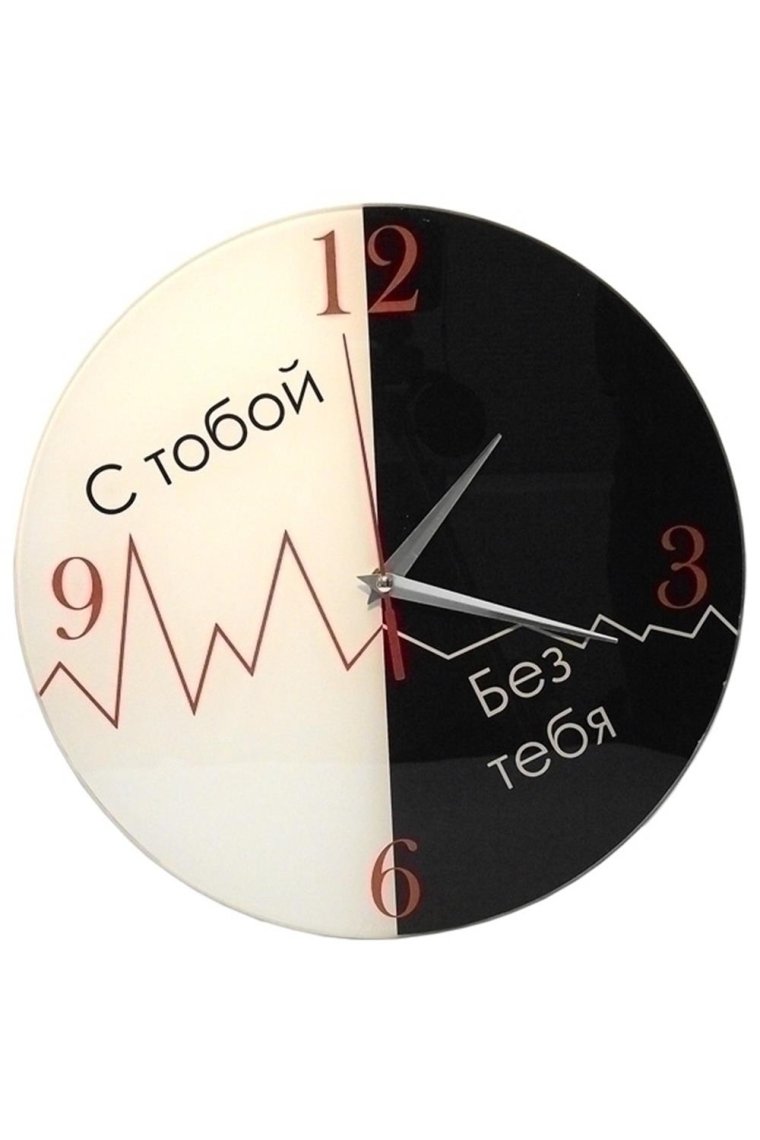 Надпись на часах настенных