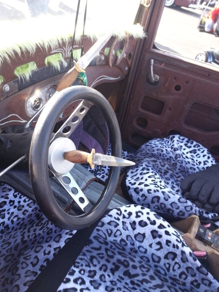 Прикольные рули а автомобиля