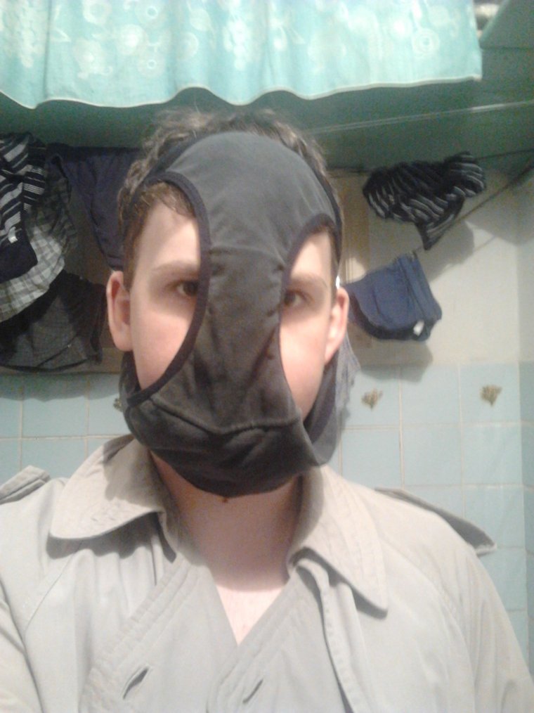 Трусы на голове