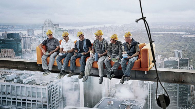 Строители на высоте