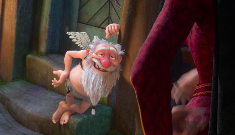 Купидон с мультика Рапунцель