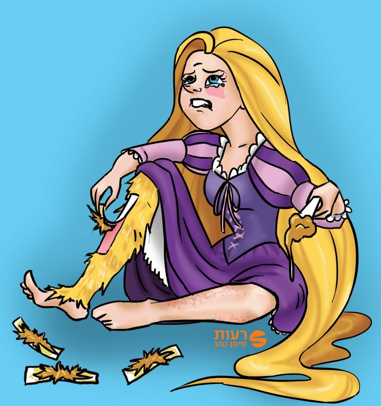 Толстая Рапунцель Дисней