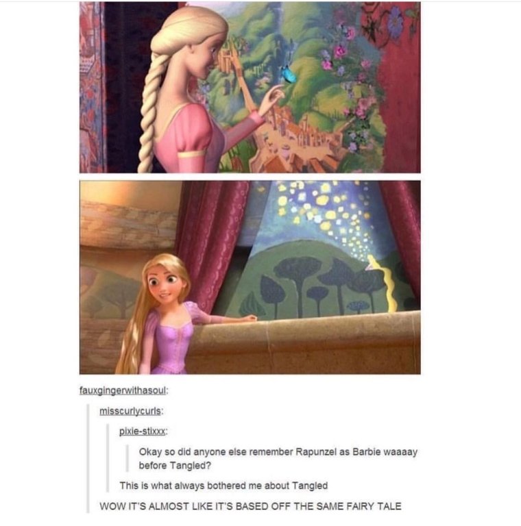 Рапунцель приколы