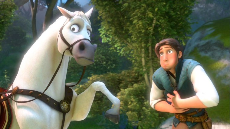 Рапунцель конь Максимус