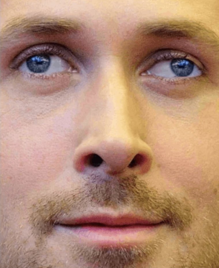 Райан Гослинг косоглазие