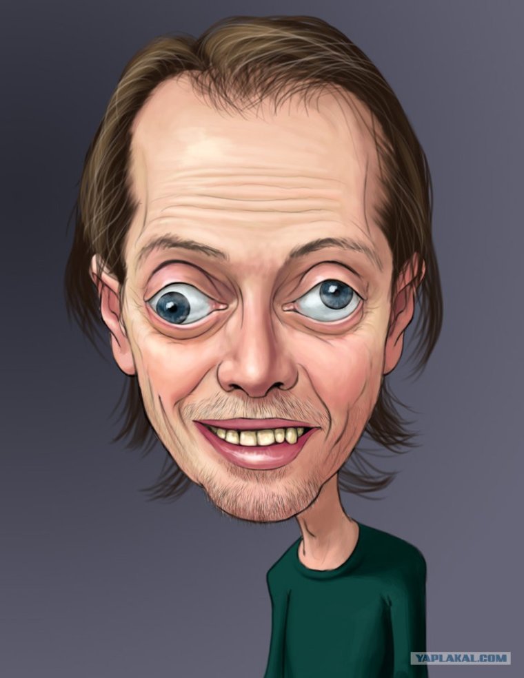 Стив Бушеми глаза