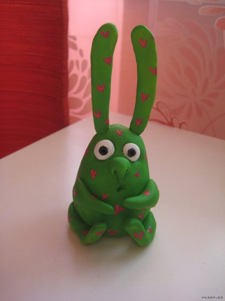 Классные поделки из пластилина