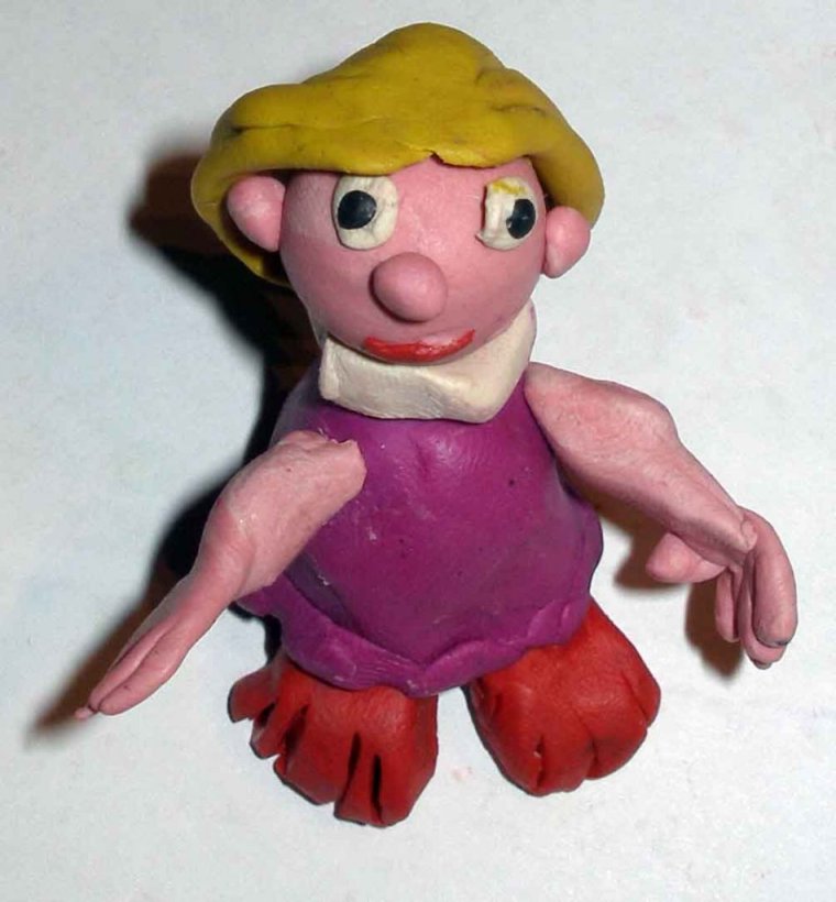 Пластилиновые фигурки людей