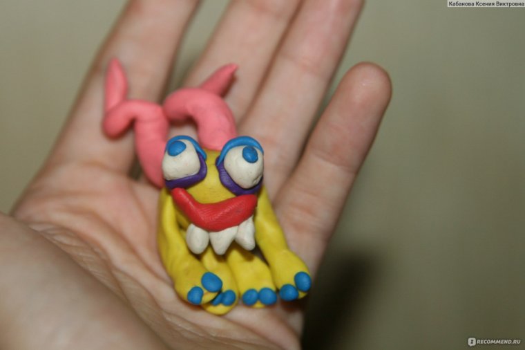 Смешные типы пластилин