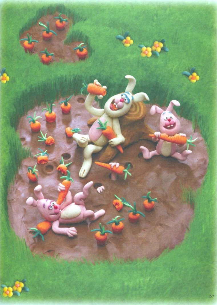 Фигурки из пластилина