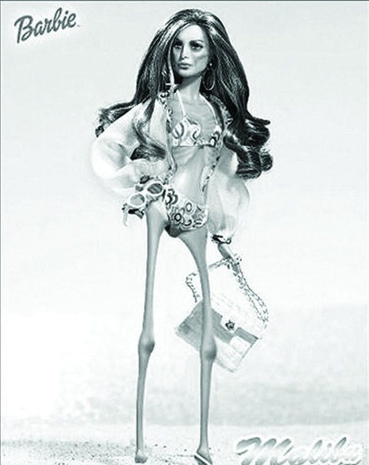 Кукла Барби Анорексичка