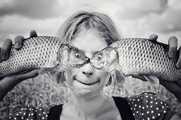 Рыбьи глаза у девушек