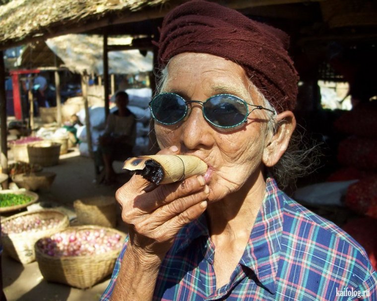 Бабушка растаман