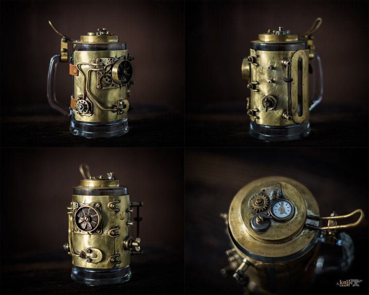 Железный подстаканник