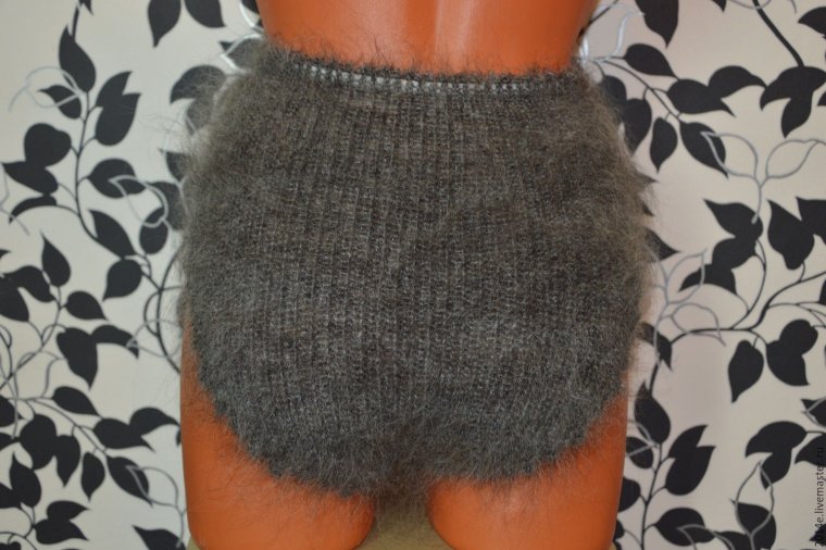 Вязаные трусы для мужчин с хоботом