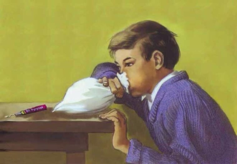 Прикольные реклама клея