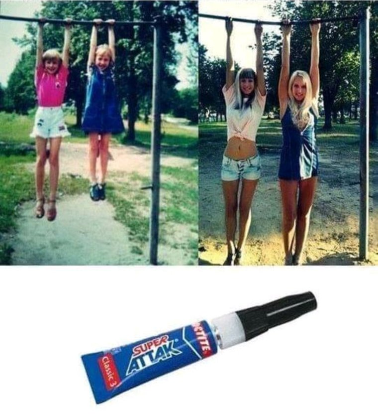 Супер клей прикол