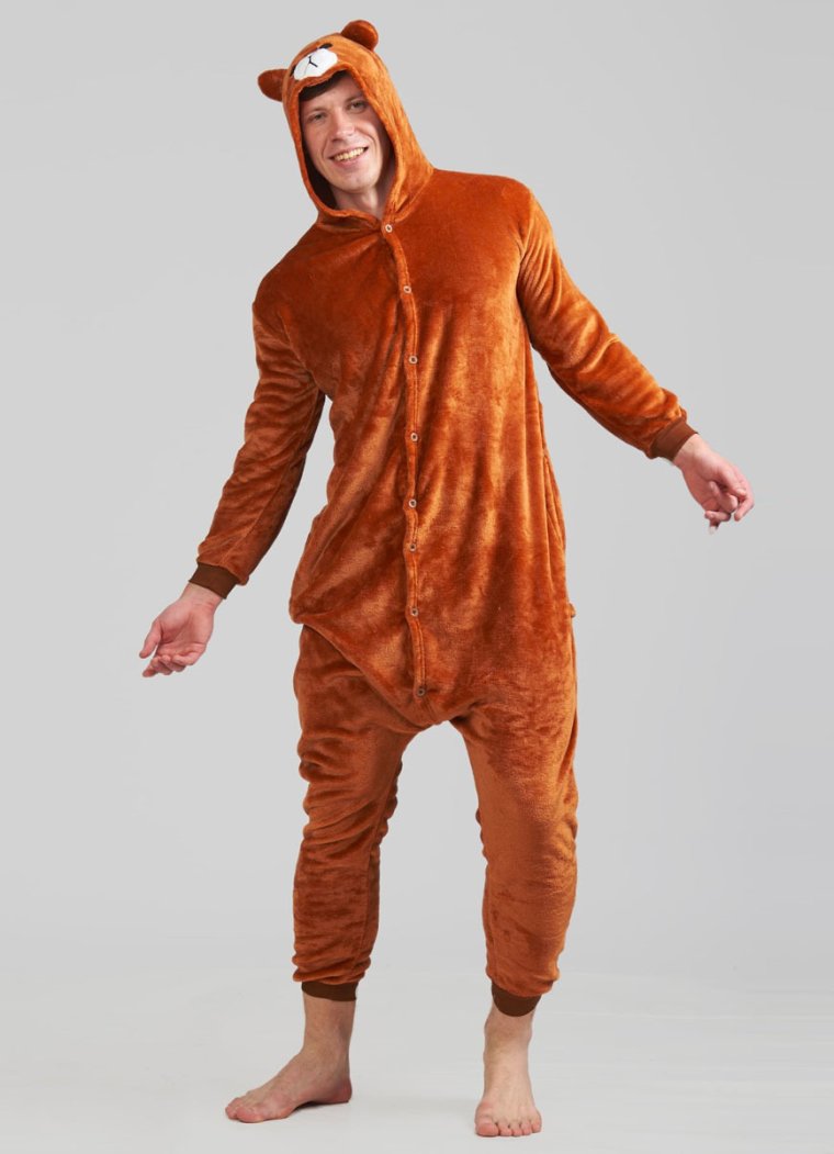 Пижама кигуруми обезьяна