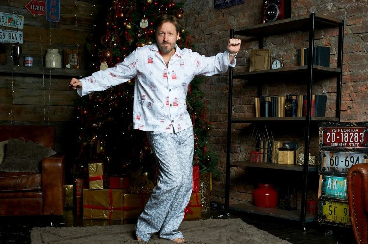 Мужик в пижаме